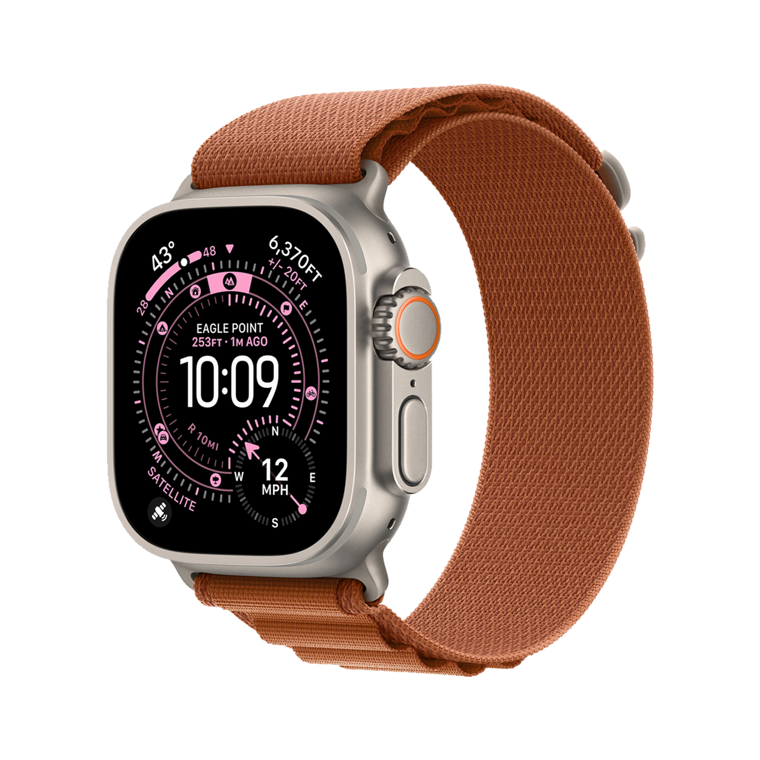 اپل واچ الترا 3 - 49 میلی متر - شرکتی - نچرال - Alpine Loop