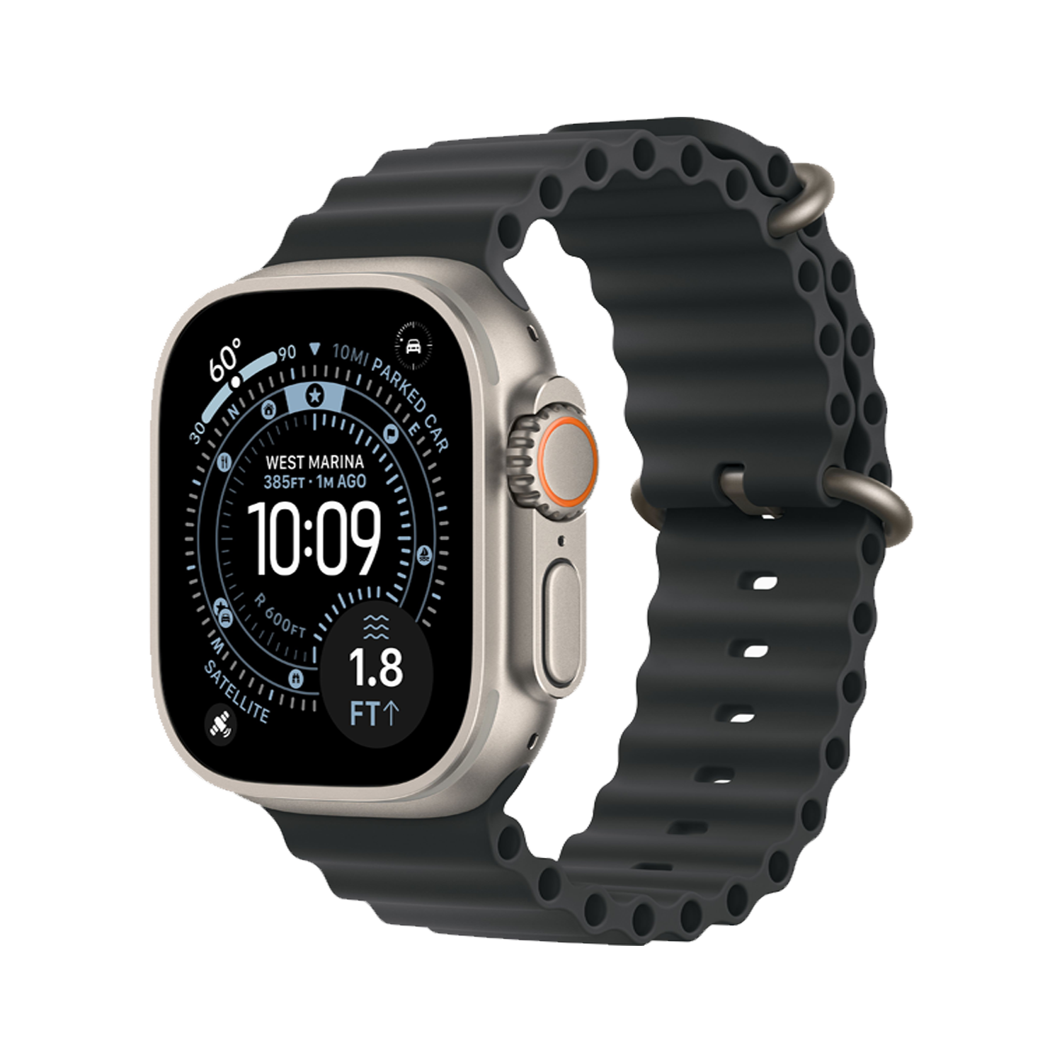 اپل واچ الترا 3 - 49 میلی متر - شرکتی - نچرال - Ocean Band