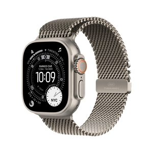 اپل واچ الترا 3 - 49 میلی متر - شرکتی - نچرال - Titanium Milanese Loop