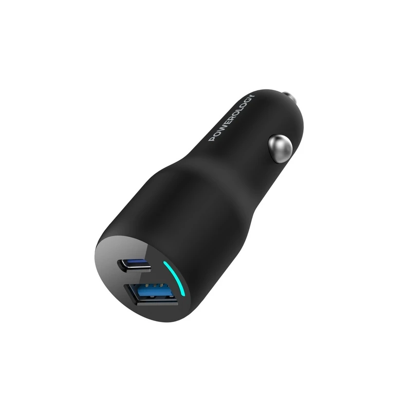شارژر فندکی پاورولوژی PD35W Dual Port