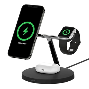 استند شارژ رومیزی BELKIN 3in1 Magsafe